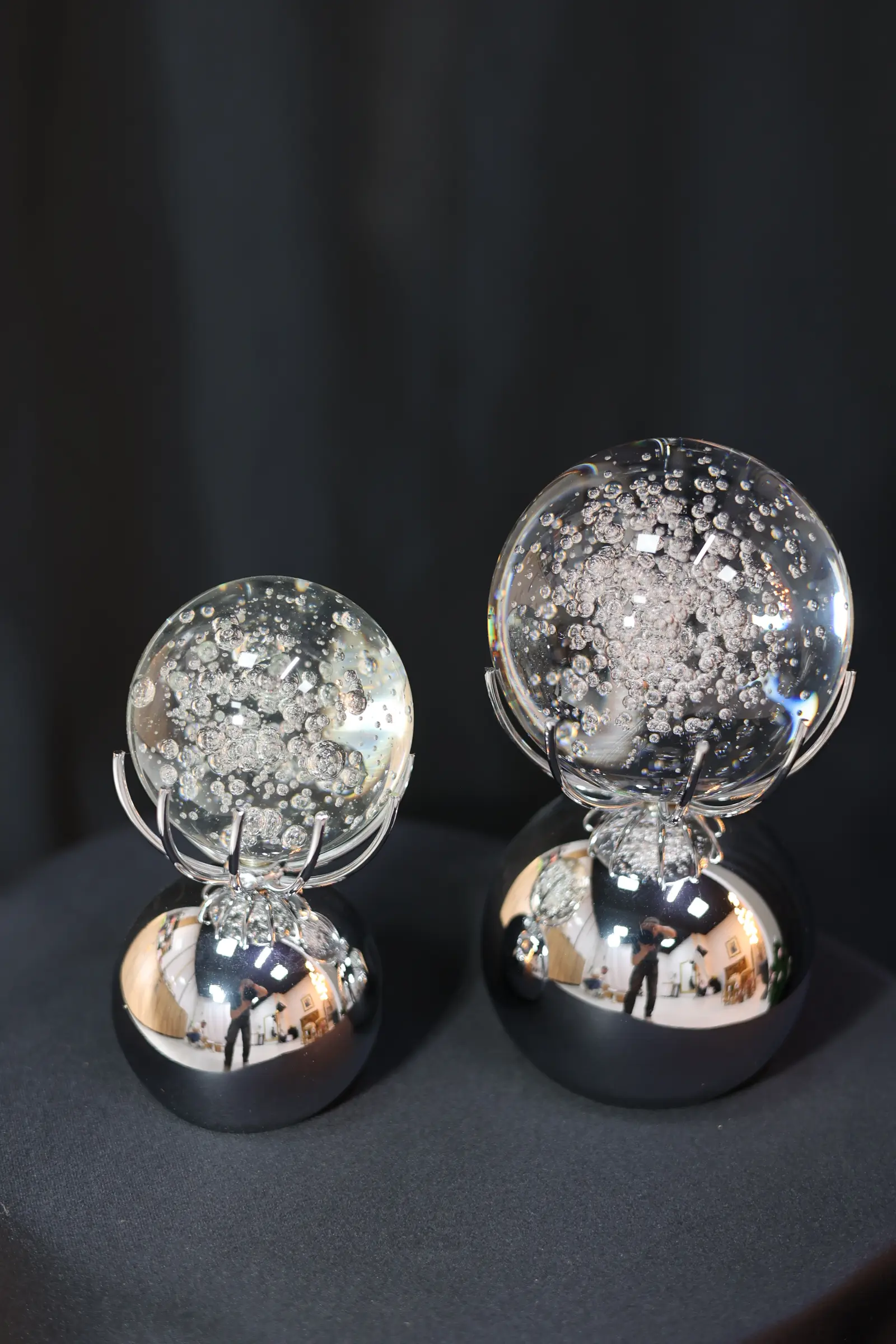 Gri 2'li Dekor Obje