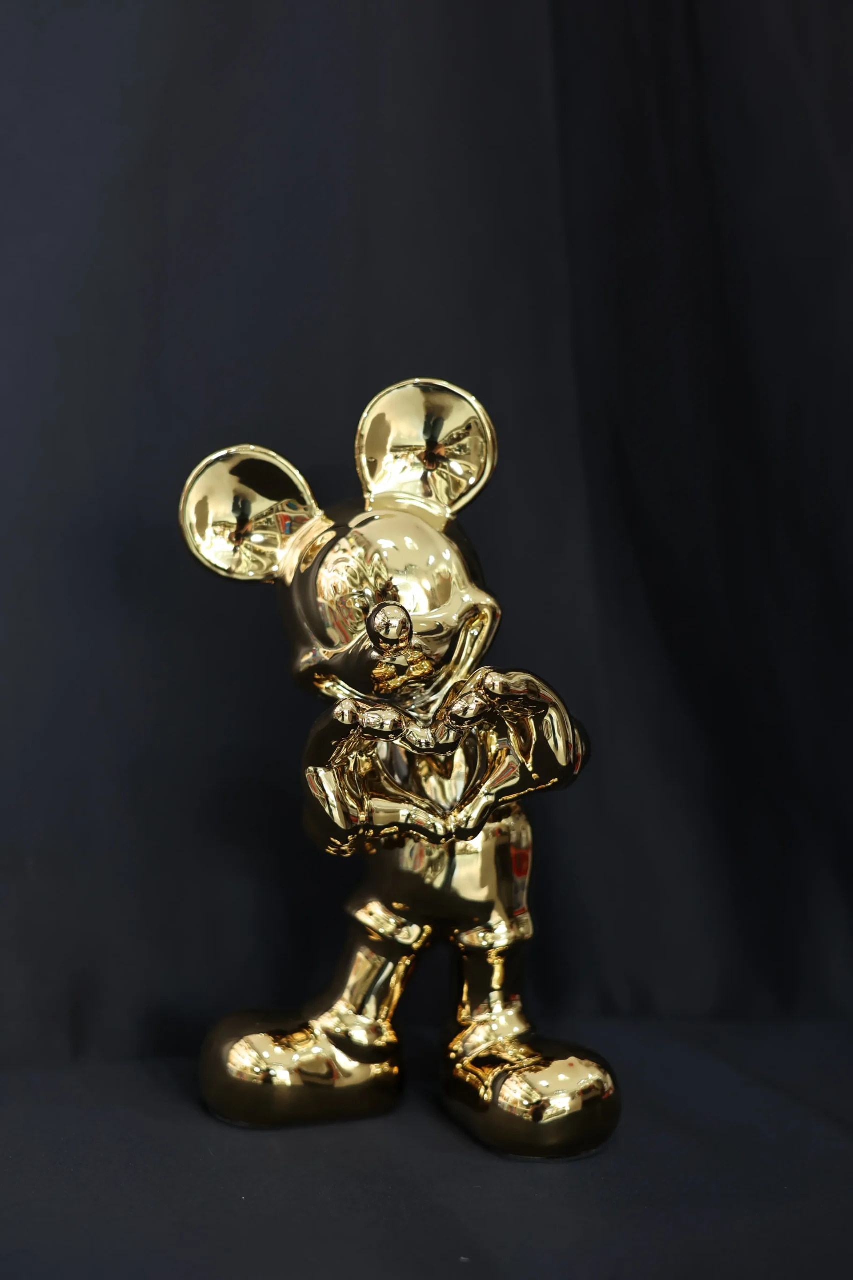 Kalpli Mickey Mouse Altın