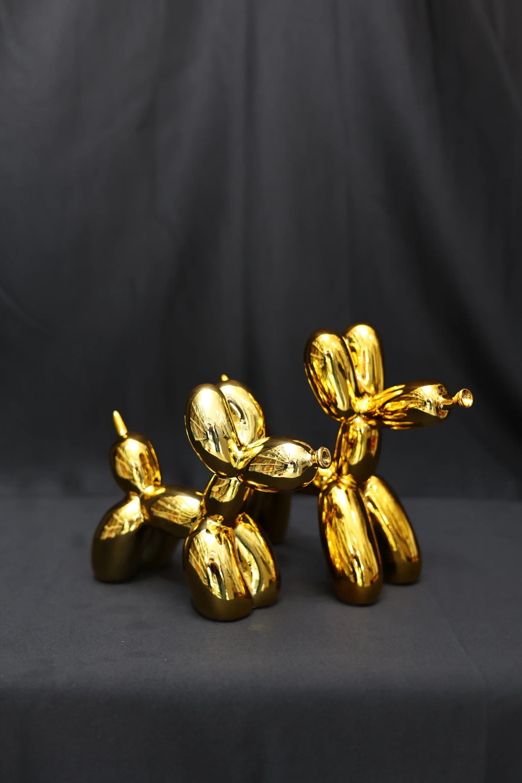 2'li Balon Köpek Gold